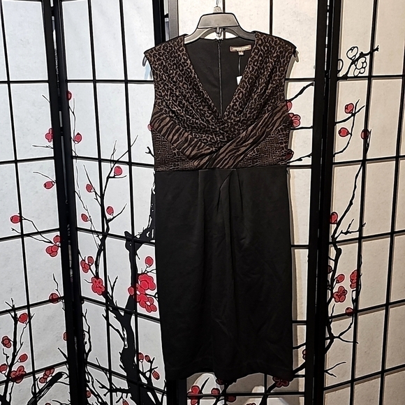 Adrienne Vittadini Sleeveless Dress Size 8 NWT - Picture 1 of 8